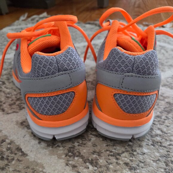Nike Lunarlon Lunar Forever 2 Running Shoes Gray/Orange US 6 *NEW* - Picture 5 of 5